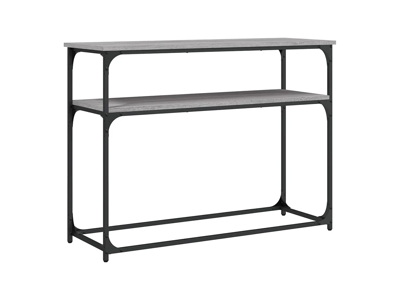 Konsolentisch,Flurtisch Grau Sonoma 100x35,5x75 cm Holzwerkstoff -gkd823255