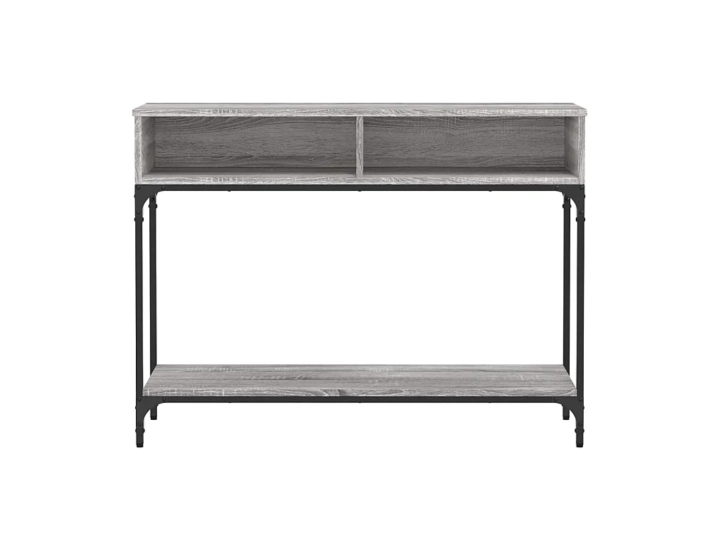 Konsolentisch,Flurtisch Grau Sonoma 100x30,5x75 cm Holzwerkstoff -gkd298693