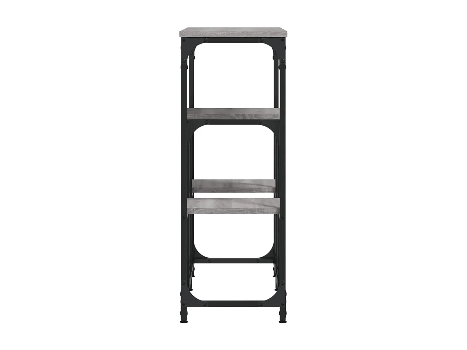 Mesa consola madera de ingeniería gris Sonoma 89,5x28x76 cm ES964172