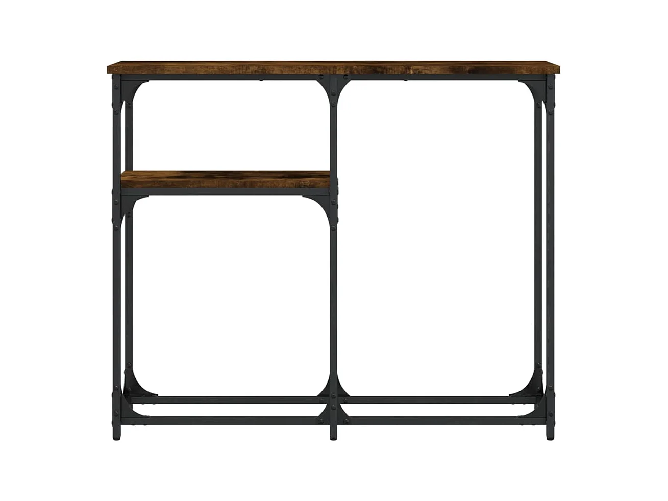 Konsolentisch,Flurtisch Räuchereiche 90x22,5x75 cm Holzwerkstoff -gkd876983