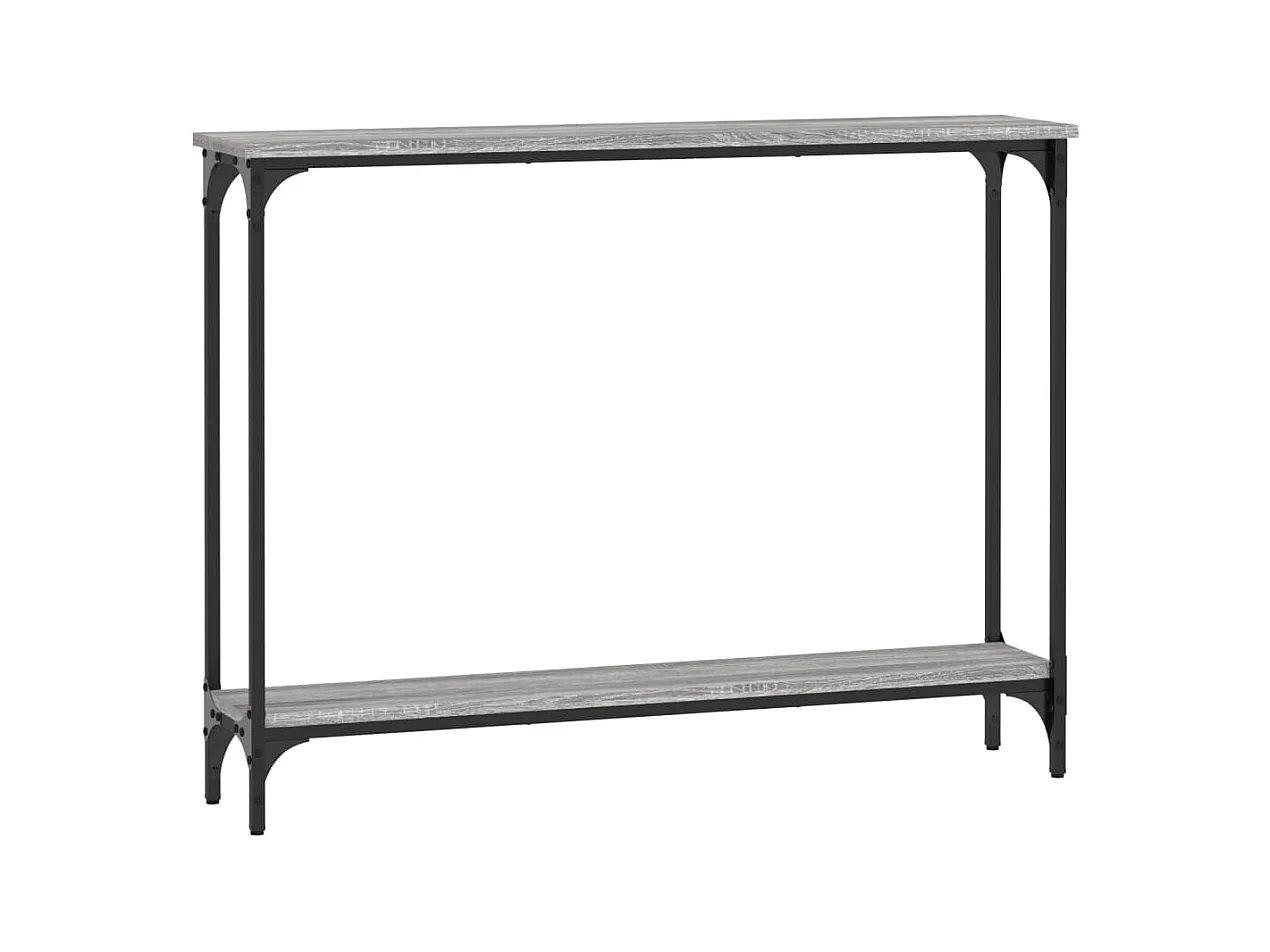 Konsolentisch,Flurtisch Grau Sonoma 100x22,5x75 cm Holzwerkstoff -gkd161558
