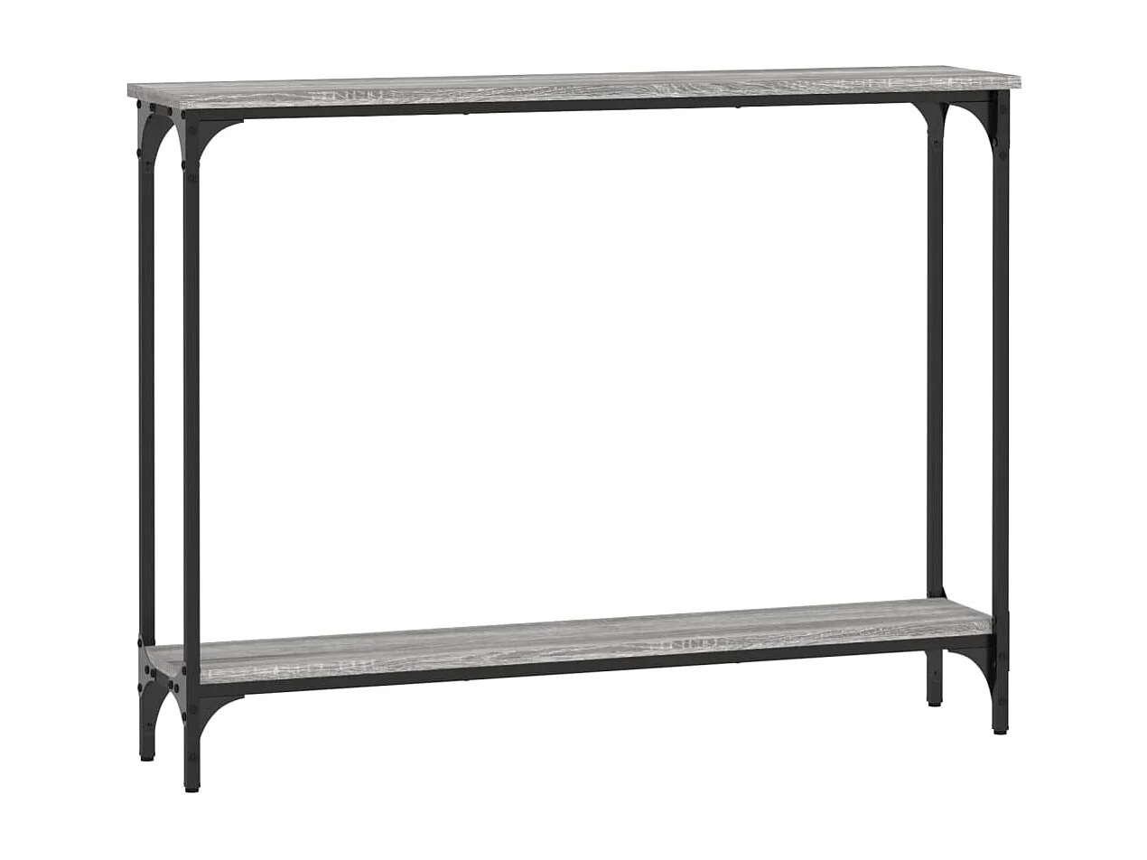 Konsolentisch,Flurtisch Grau Sonoma 100x22,5x75 cm Holzwerkstoff -gkd161558