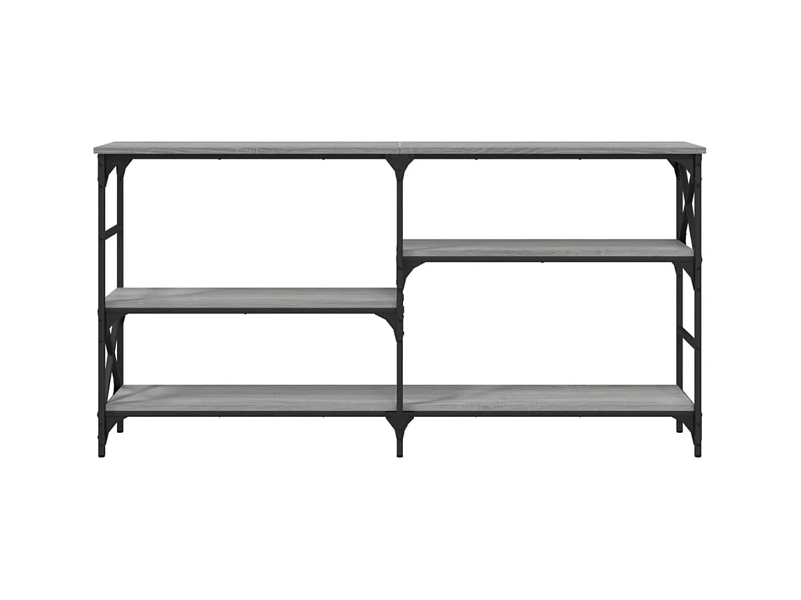 Konsolentisch,Flurtisch Grau Sonoma 150x29x76,5 cm Holzwerkstoff -gkd713596