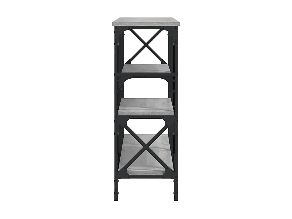 Konsolentisch,Flurtisch Grau Sonoma 150x29x76,5 cm Holzwerkstoff -gkd713596