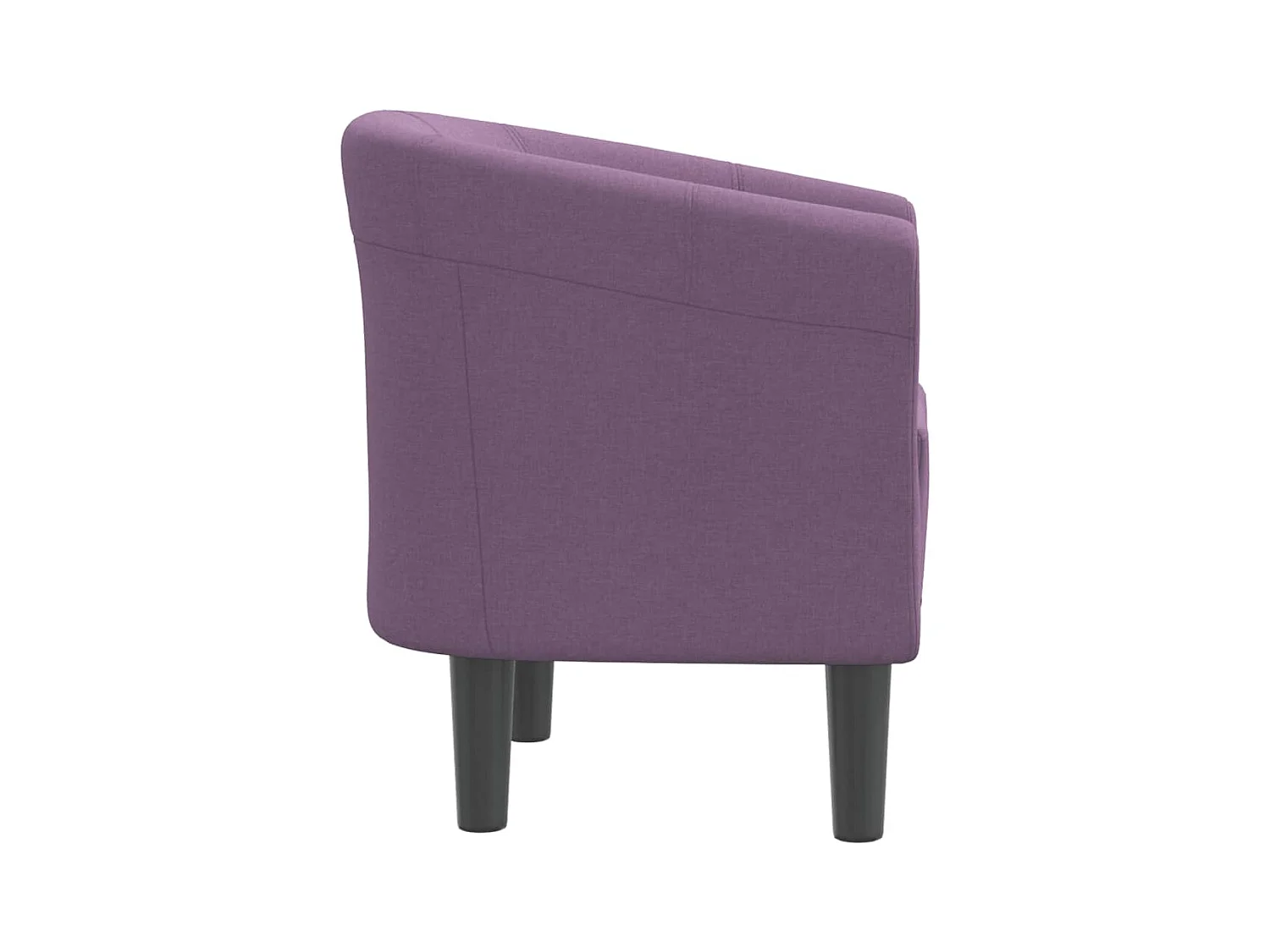 Sillón de tela morado ES21346