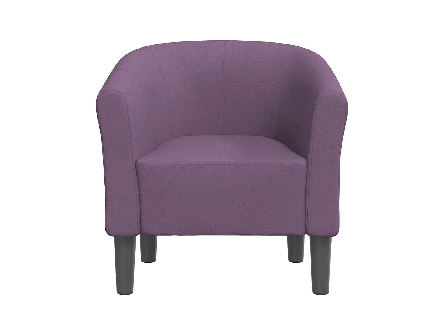 Sillón de tela morado ES21346