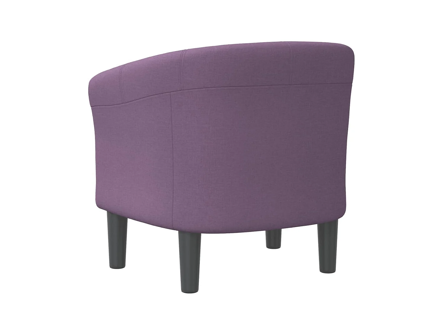 Sillón de tela morado ES21346