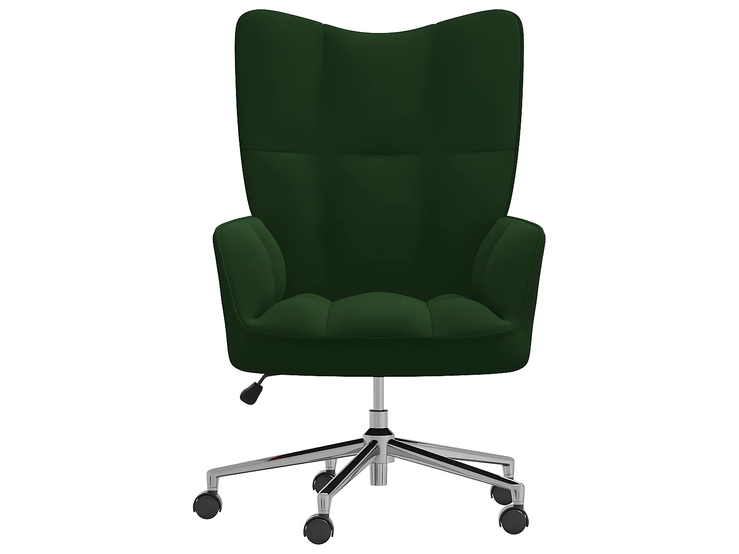 Fauteuil pivotant et chambre Vert foncé Velours OIU3331