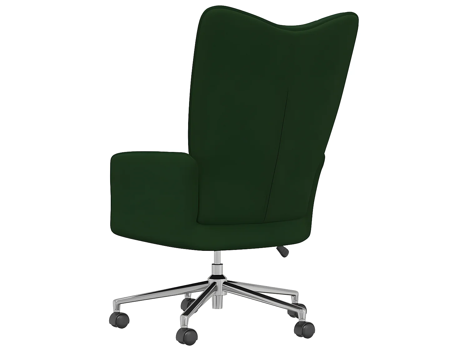 Fauteuil pivotant et chambre Vert foncé Velours OIU3331