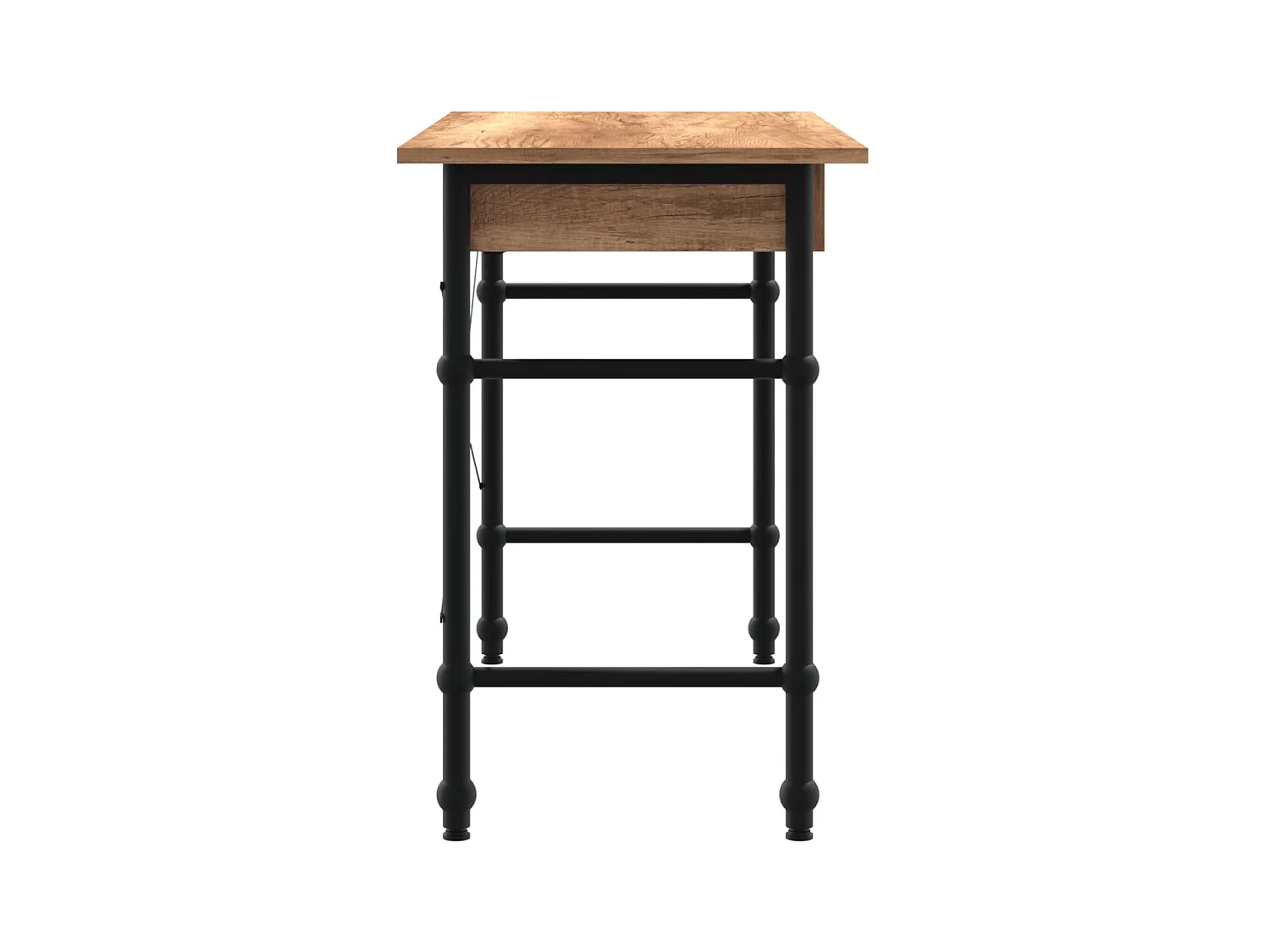 Computerbureau met lade 110x50x75 cm eikenkleurig NL353155