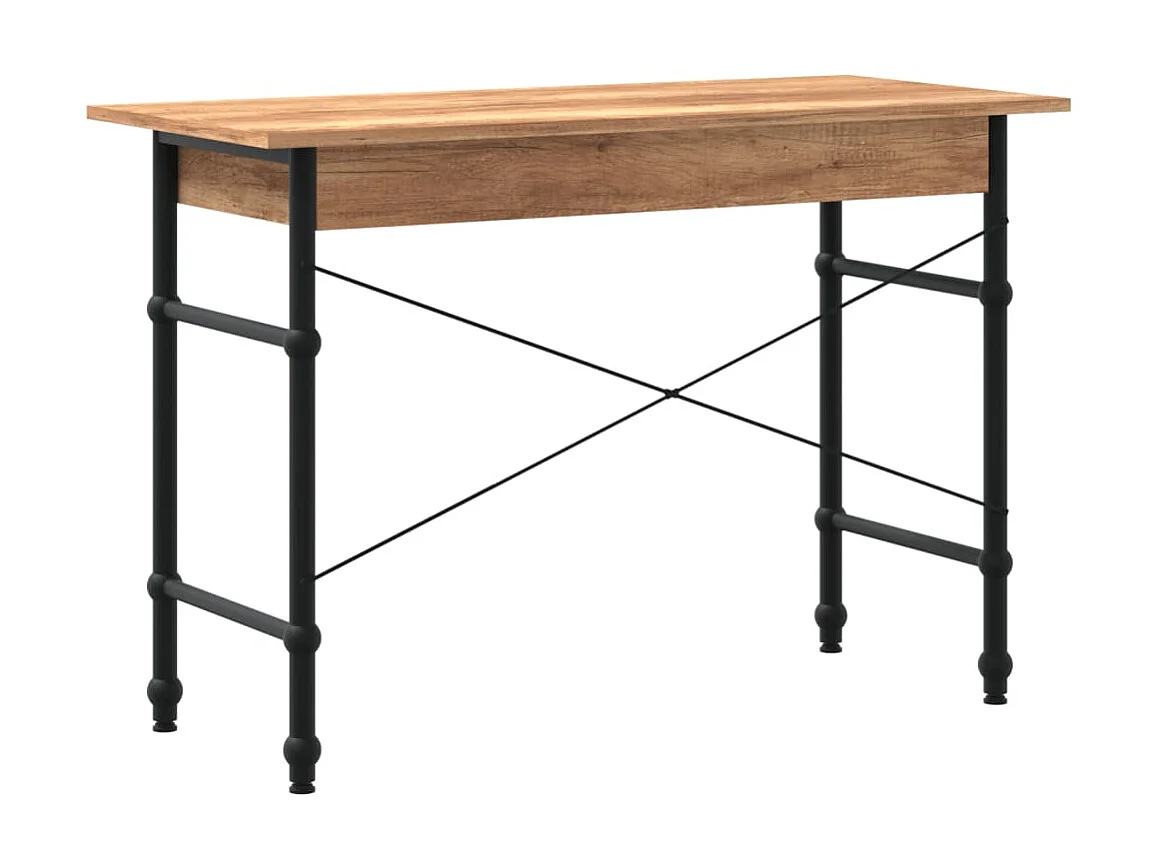 Computerbureau met lade 110x50x75 cm eikenkleurig NL353155