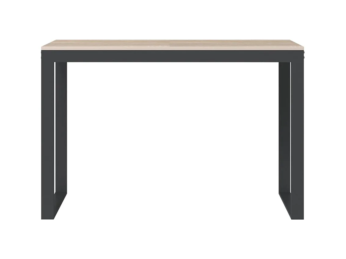 Secretária computador 110x60x73 cm contraplacado preto/carvalho PT132518