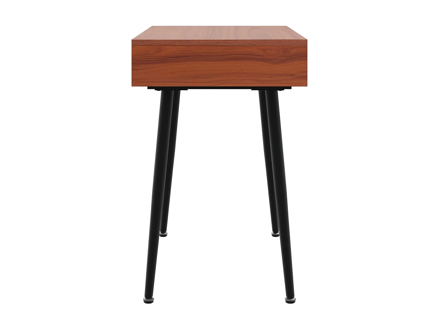 Bureau informatique avec tiroir marron 110x50x75 cm OFR84364 BonneVie Meuble