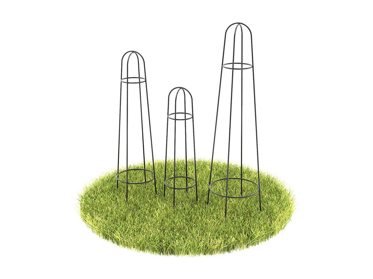 Treilli en acier Sunny (Lot de 3)