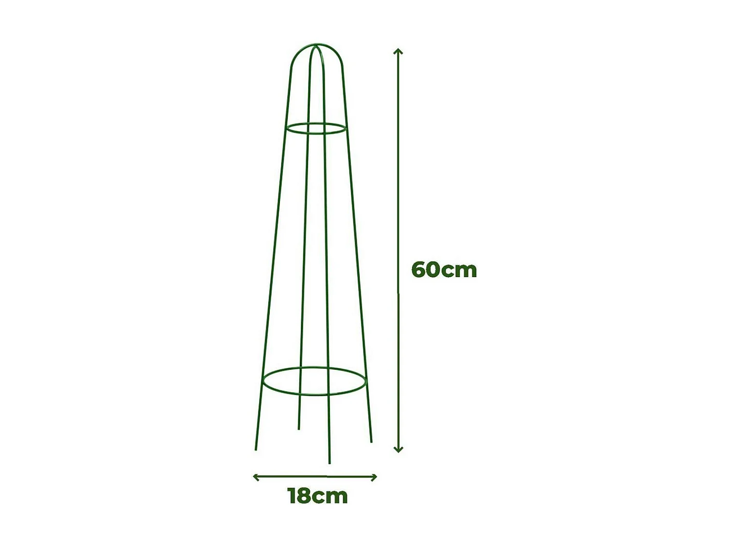 Treilli en acier Sunny (Lot de 3)