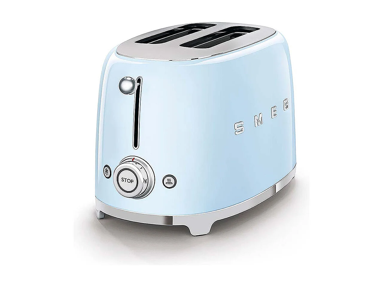 Toaster 2 tranches années 50 bleu azur