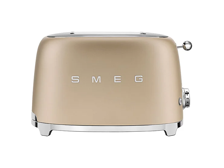 Toaster 2 tranches années 50 or mat