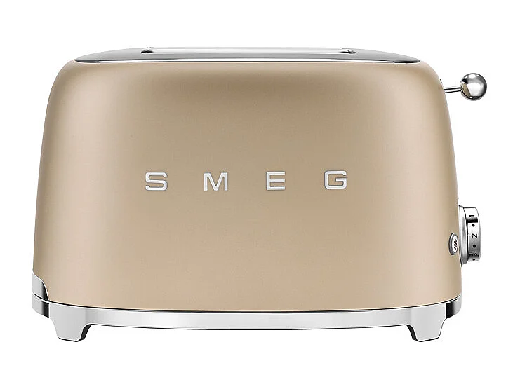 Toaster 2 tranches années 50 or mat