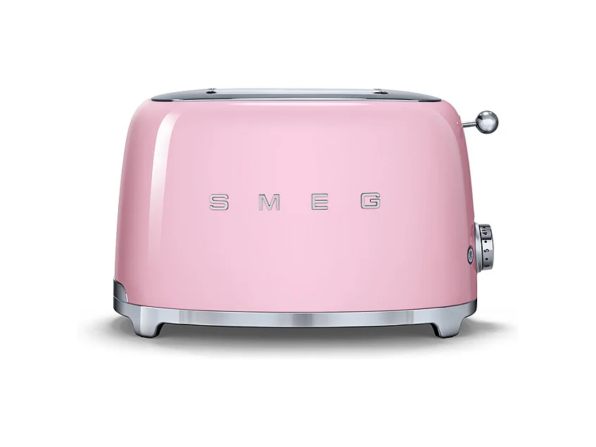 Toaster 2 tranches années 50 rose
