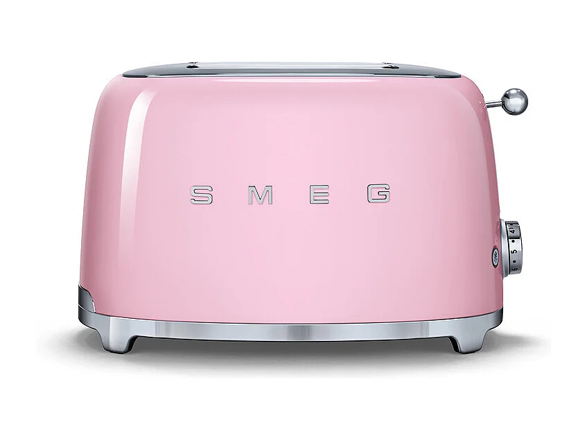Smeg Tostapane 50's Style  Lucido 2x2  TSF01PKEU colore Rosa
