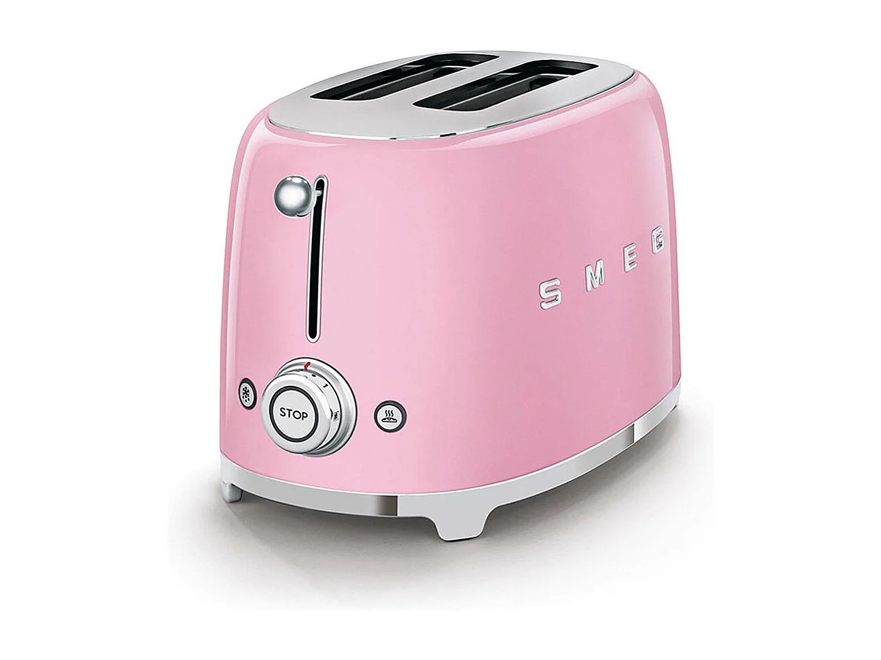 Smeg Tostapane 50's Style  Lucido 2x2  TSF01PKEU colore Rosa
