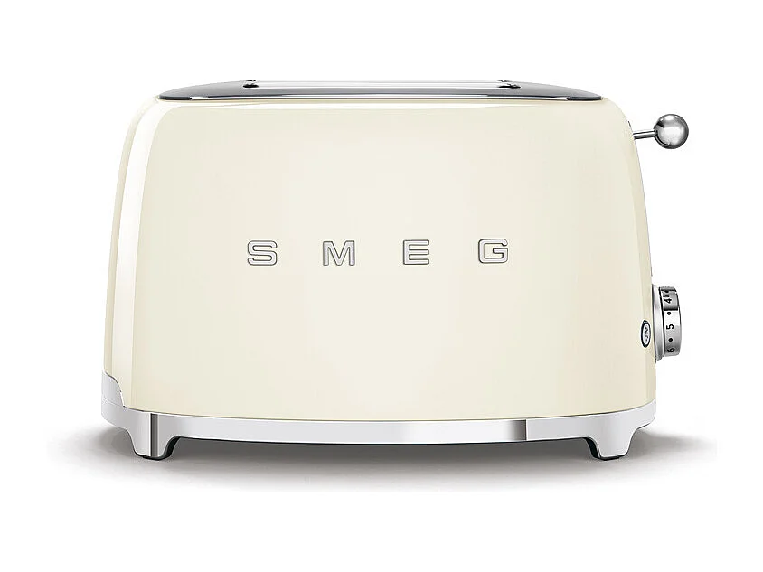 Smeg TSF01CREU Tostapane 2 Fette Estetica Anni 50 Panna