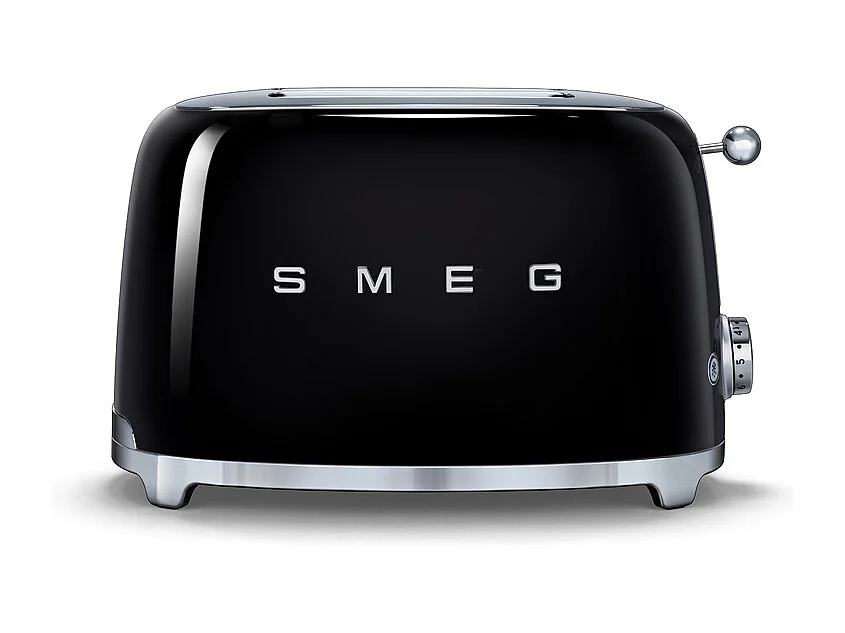Smeg Tostapane 50's Style pollici“ Nero LUCIDO 2x2 pollici“ TSF01BLEU