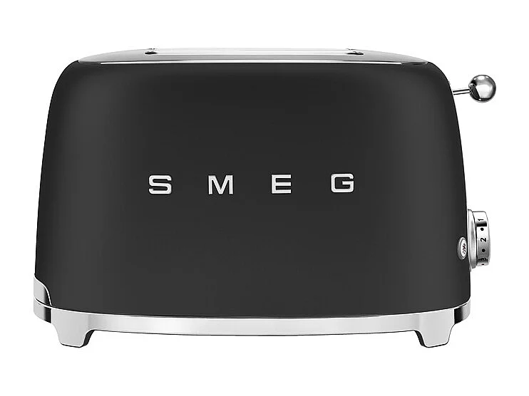 Toaster 2 tranches années 50 noir mat