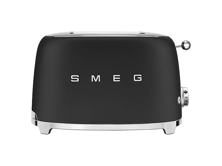 Toaster 2 tranches années 50 noir mat
