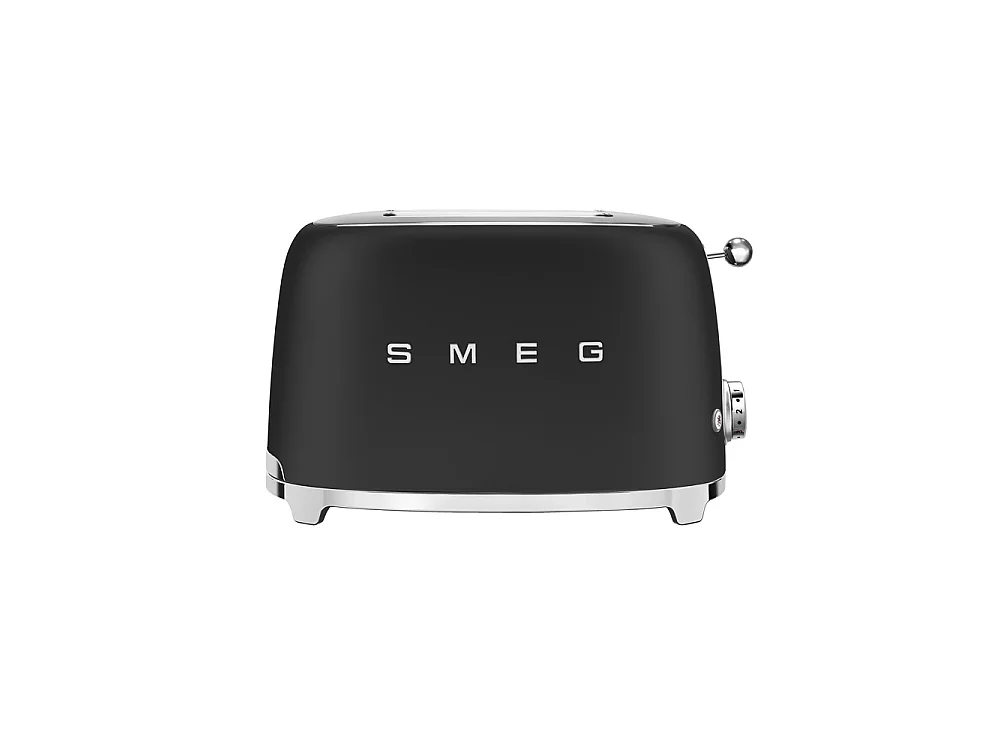 Toaster 2 tranches années 50 noir mat