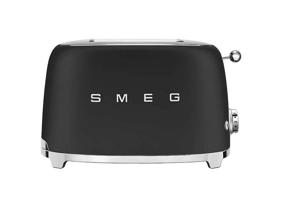 Toaster 2 tranches années 50 noir mat