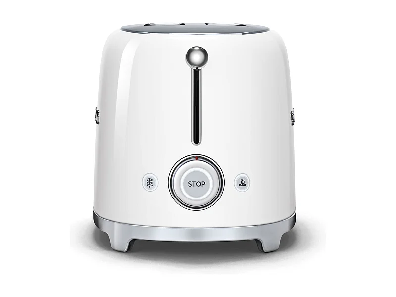 Toaster 2 tranches années 50 blanc
