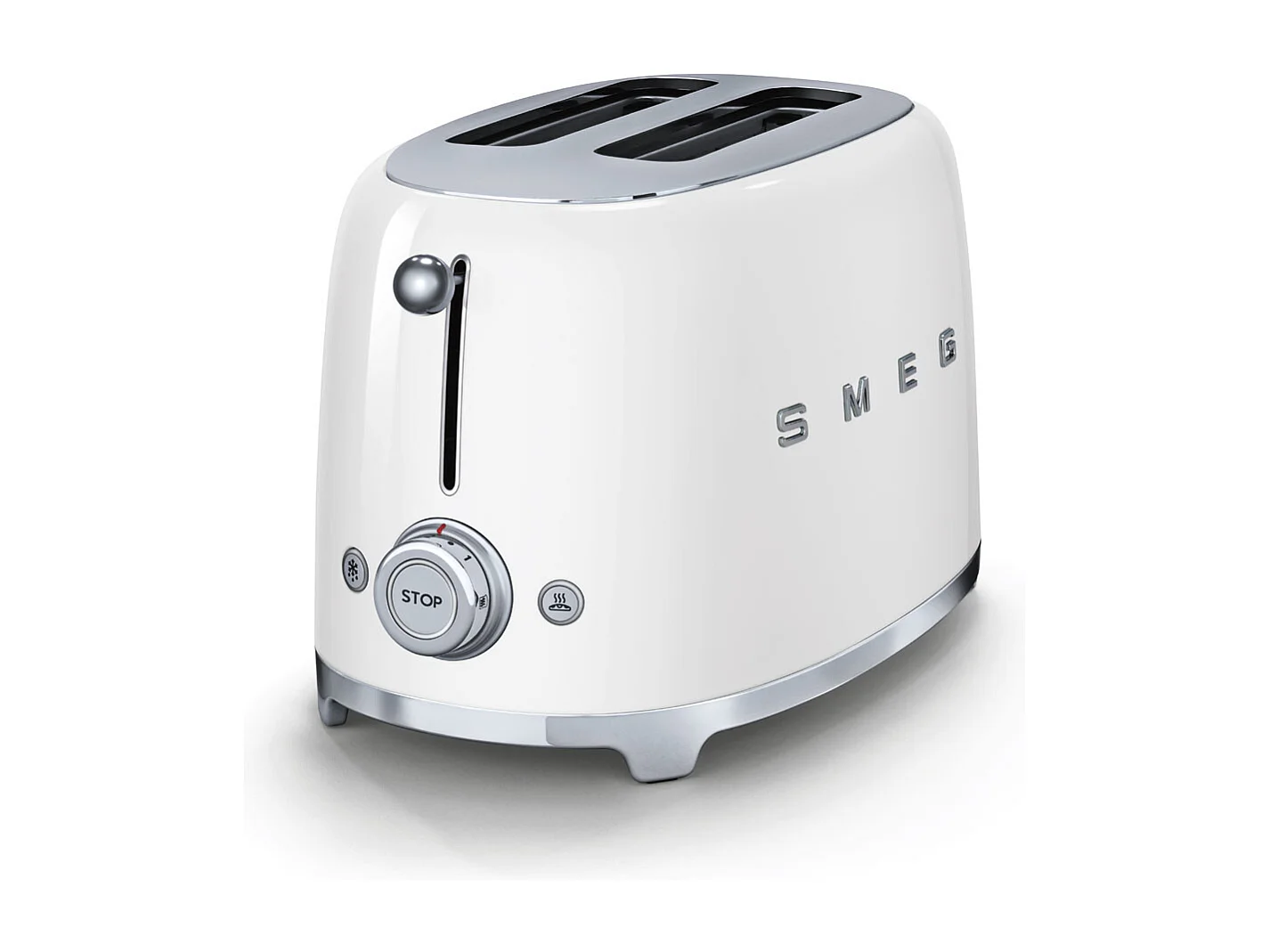 Toaster 2 tranches années 50 blanc
