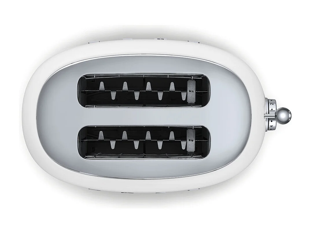 Toaster 2 tranches années 50 blanc