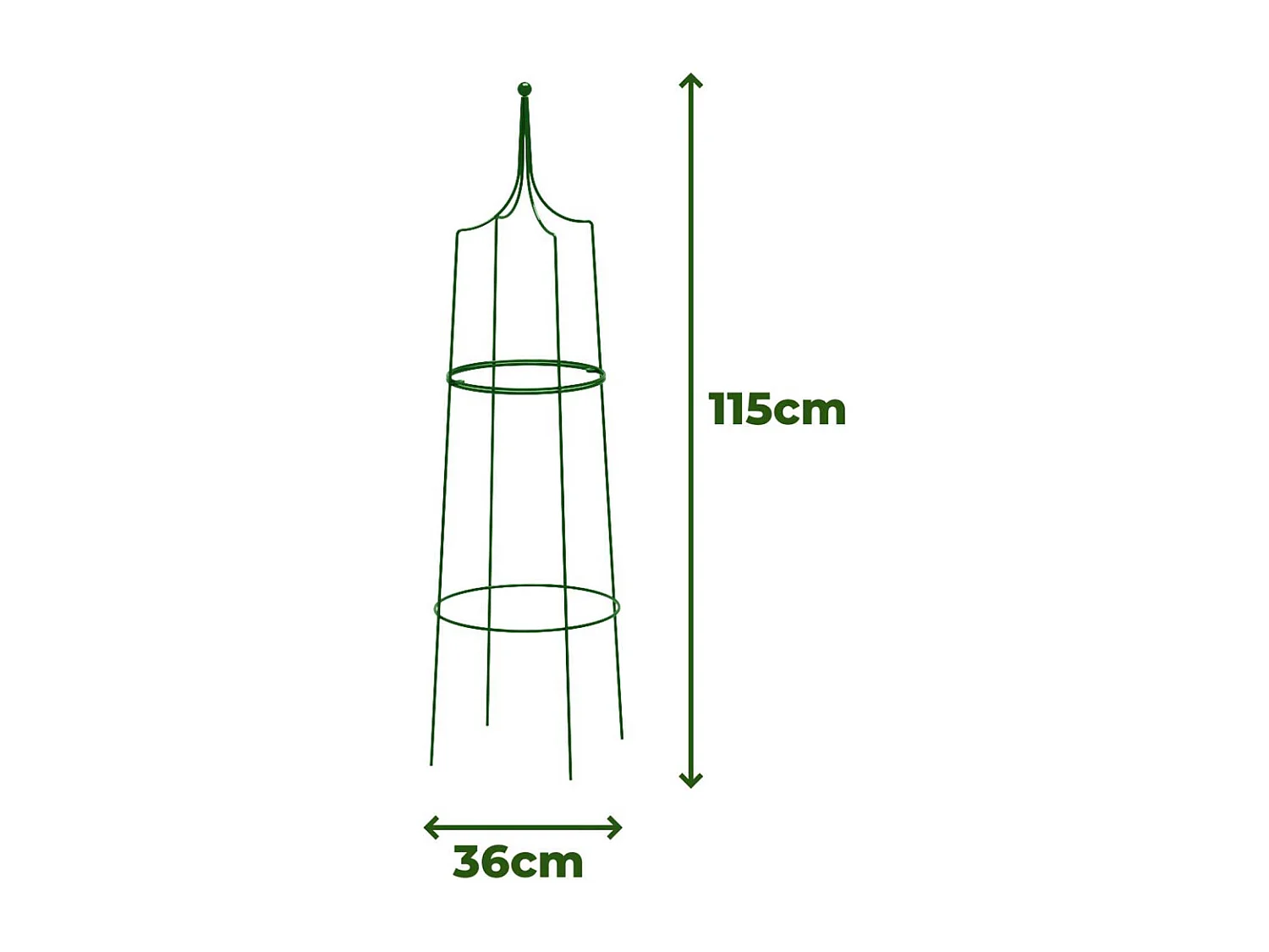 Treillis en acier Cross (Lot de 2)
