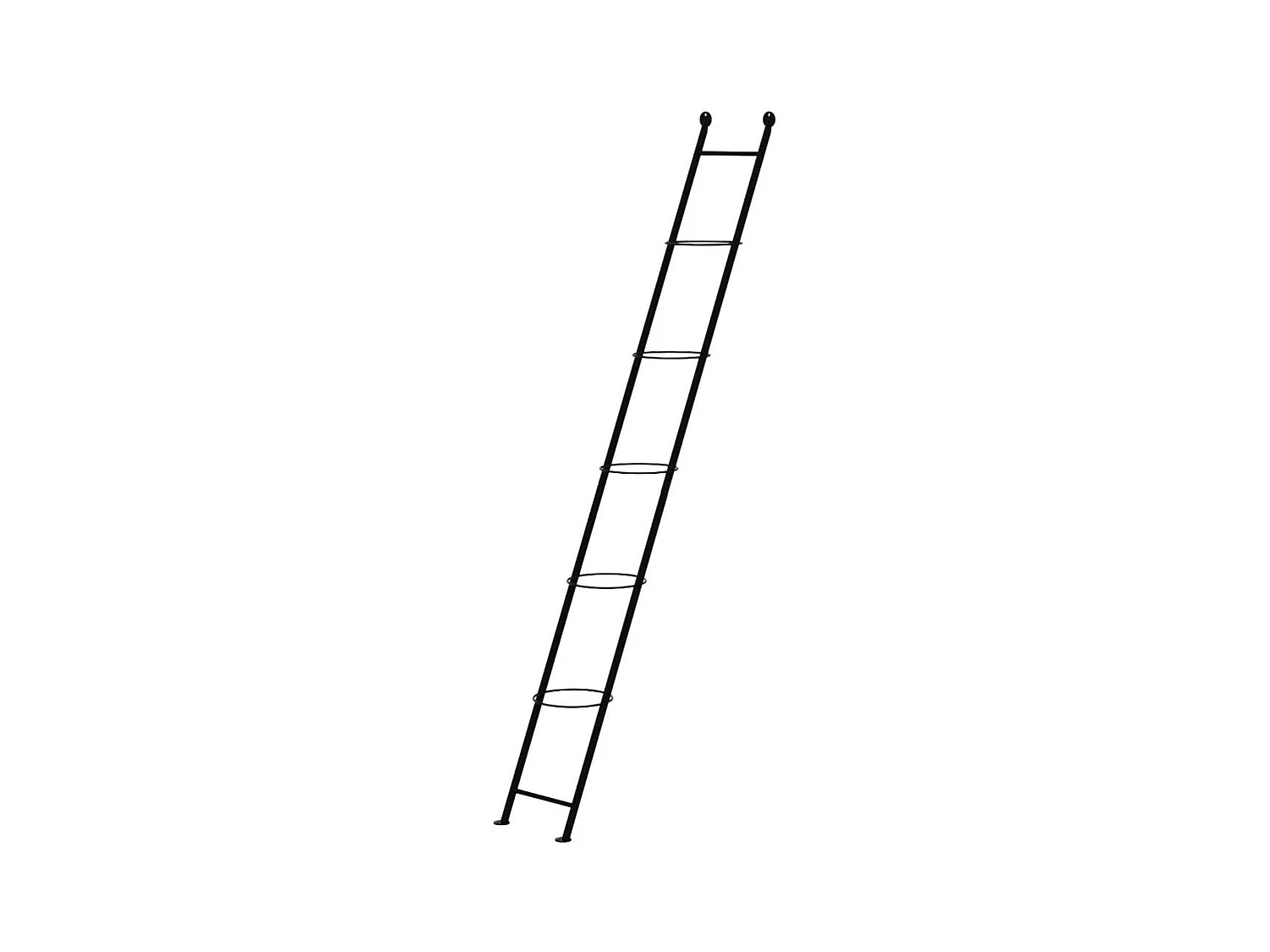 Support à plantes en acier Ladder