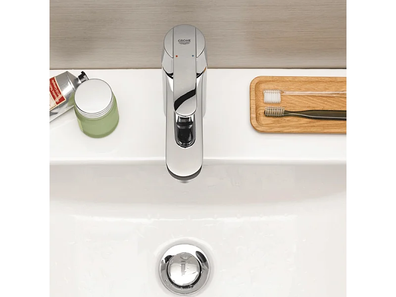 Wastafelkraan GROHE Quickfix Get maat M verchroomd