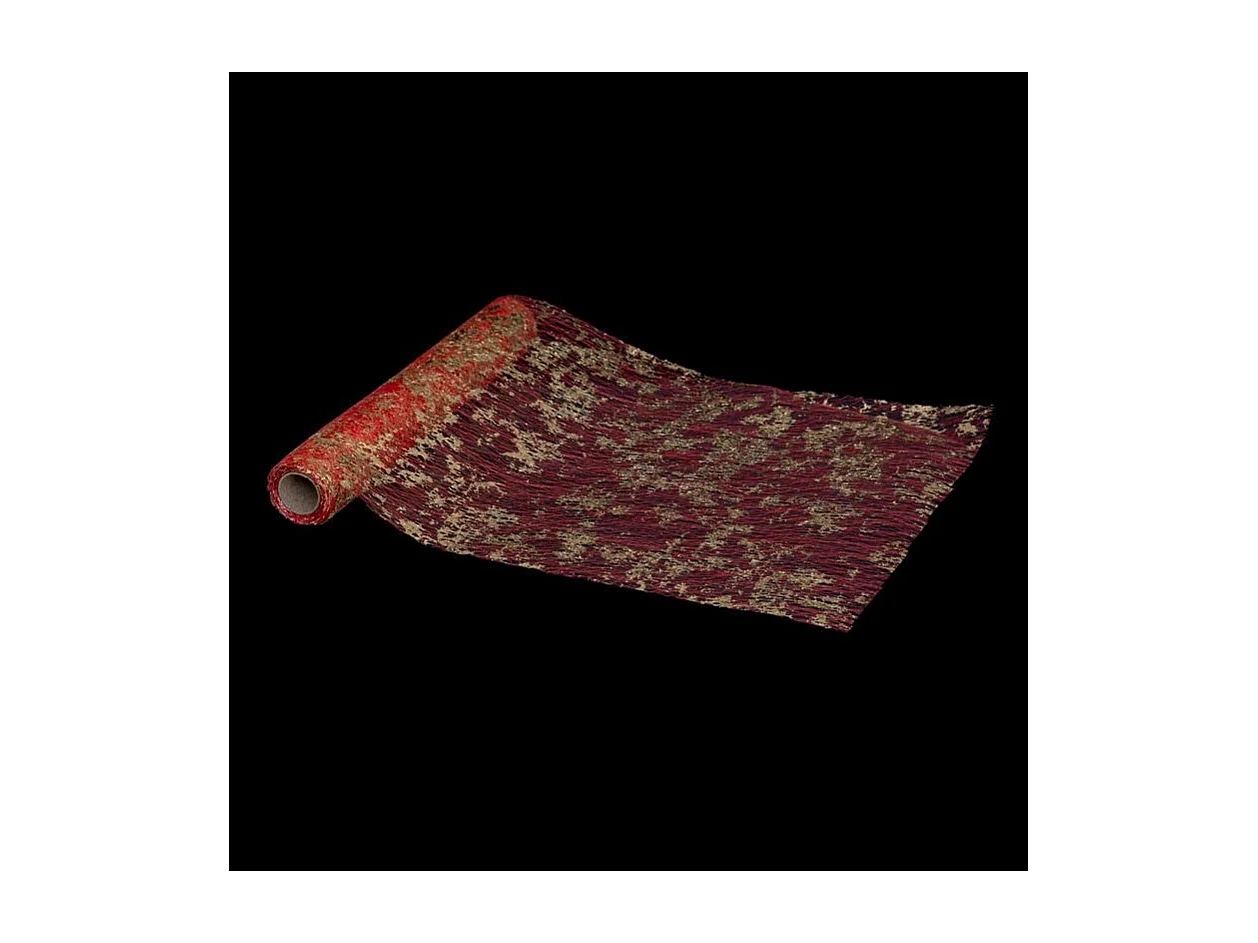 Chemin de Table "Colorama" 28x500cm Rouge