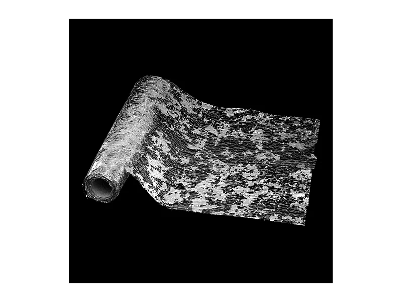 Chemin de Table "Colorama" 28x500cm Argent