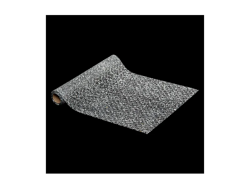 Chemin de Table Sequins "Colorama" 28x300cm Argent
