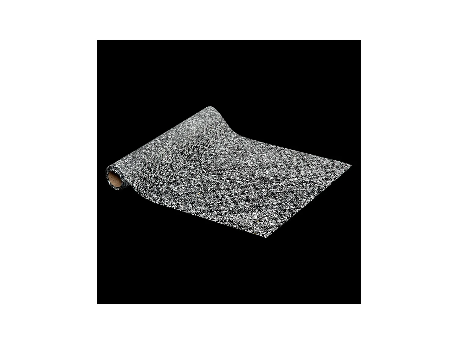 Chemin de Table Sequins "Colorama" 28x300cm Argent