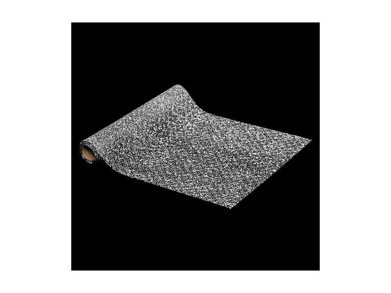 Chemin de Table Sequins "Colorama" 28x300cm Argent