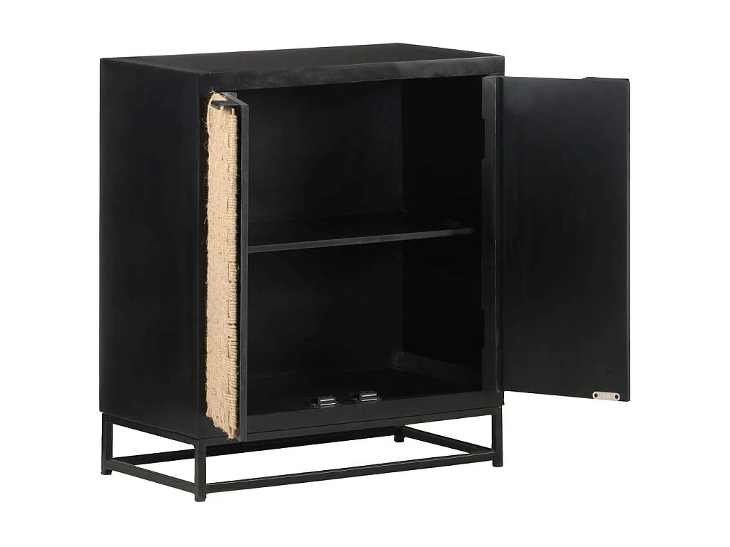 Sideboard Anrichte - 60x35x70 cm Massivholz Mango -RM23191