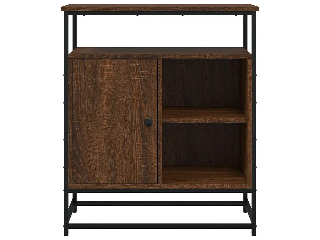 Sideboard Lowboard - Braun Eichen-Optik 69x35x80 cm Holzwerkstoff -RM15107