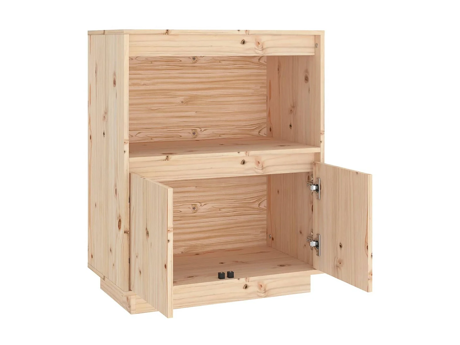 Sideboard Anrichte - 60x34x75 cm Massivholz Kiefer -RM49723