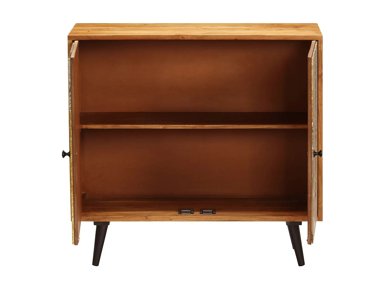 Sideboard Lowboard - 80x30x75 cm Massivholz Akazie -RM68167