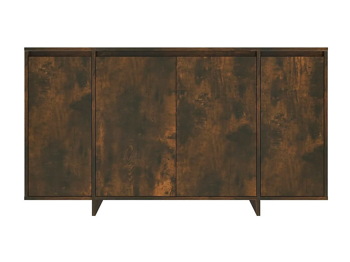 Sideboard Anrichte Räuchereiche 135x41x75 cm Holzwerkstoff -RM15750