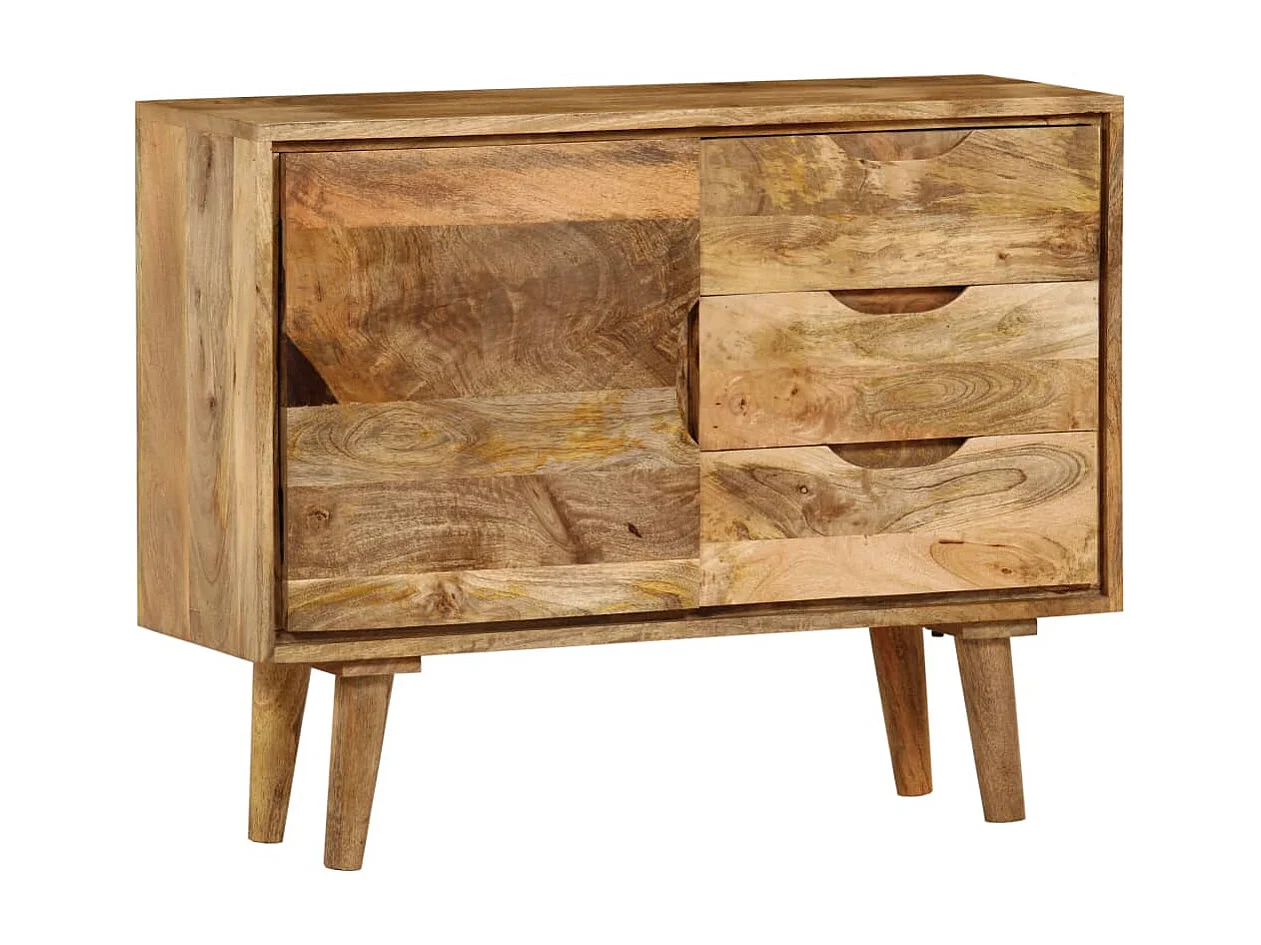 Sideboard Lowboard - Mangoholz Massiv 90 x 30 x 69 cm -RM54923