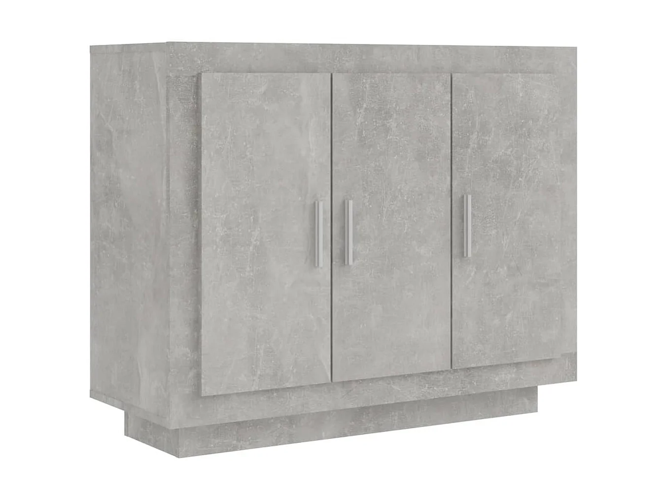 Sideboard Lowboard - Betongrau 92x35x75 cm Holzwerkstoff -RM69775