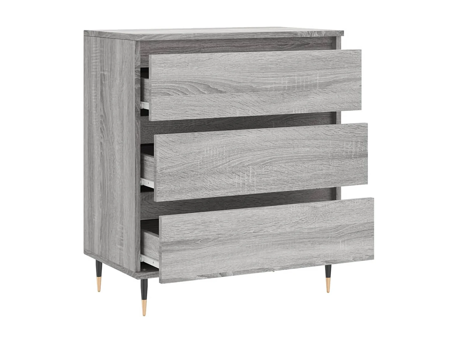 Sideboard Grau Sonoma - Lowboard 60x35x70 cm Holzwerkstoff -RM65702